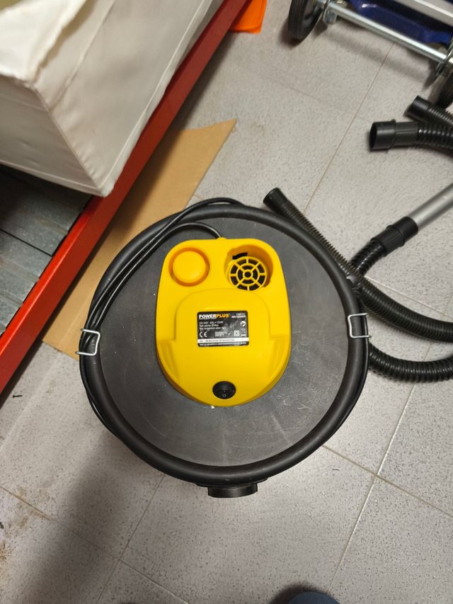 Aspirador seco,mojado. Taller.