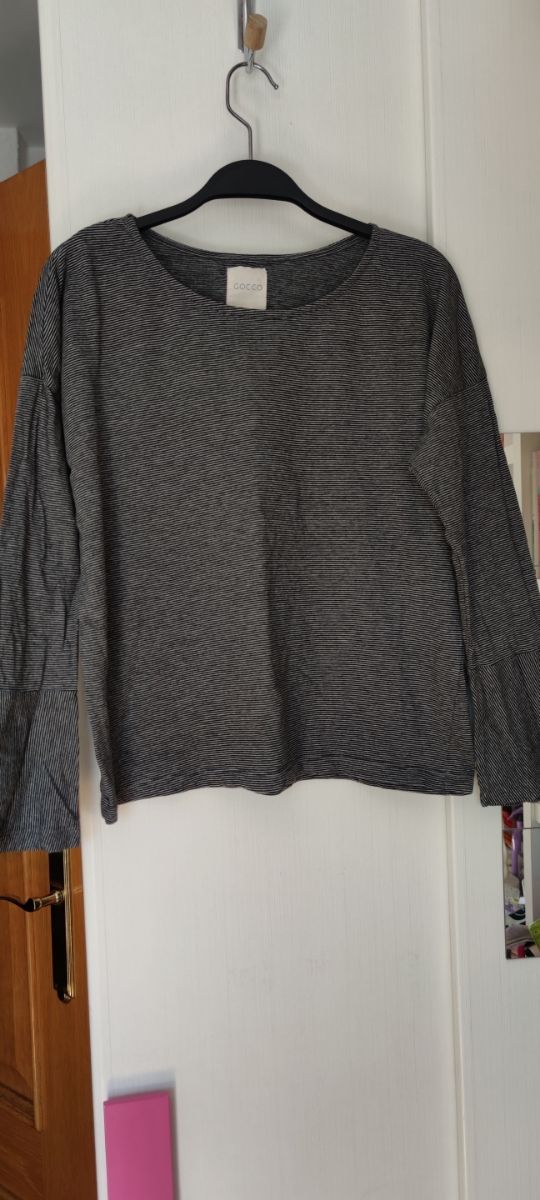 Camiseta rayas manga larga Gocco Talla 13-14 años