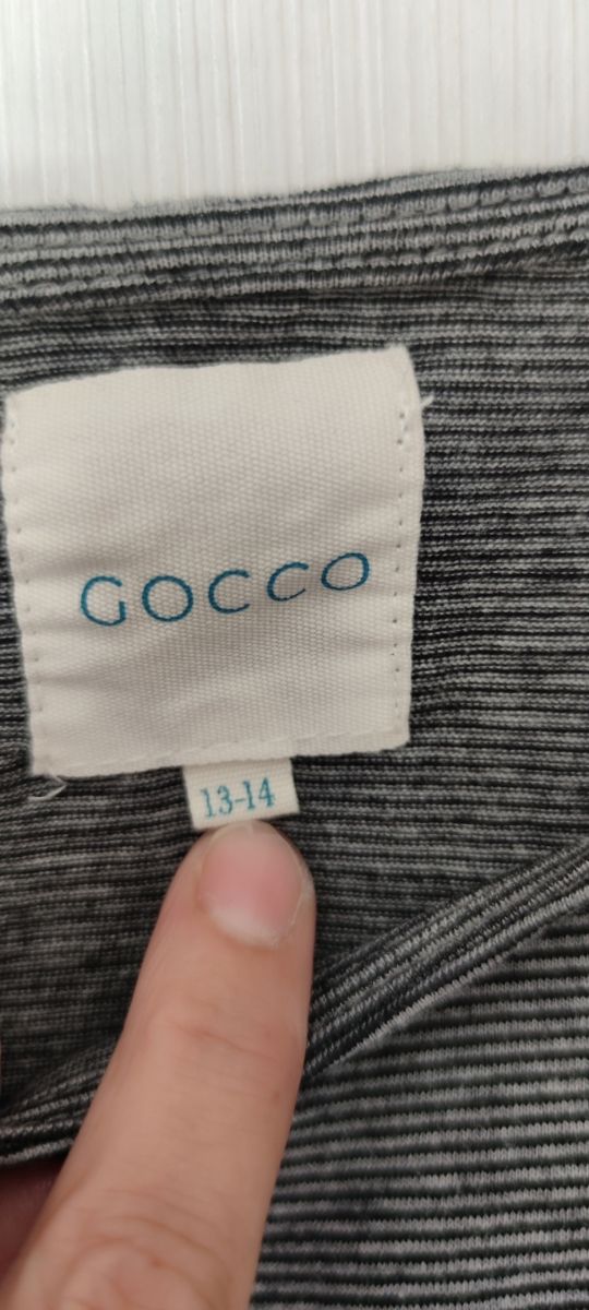 Camiseta rayas manga larga Gocco Talla 13-14 años