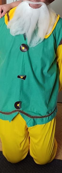 Disfraz de enanito leñador