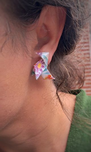 Pendientes de origami