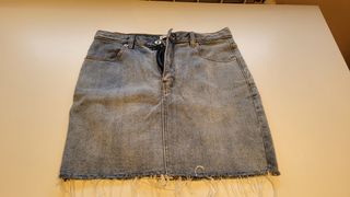 Falda vaquera elástica Pull and Bear