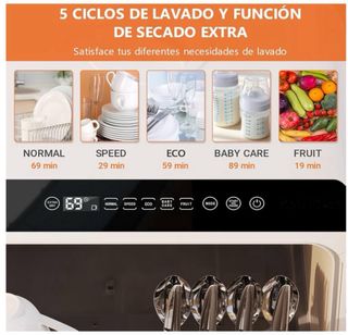 lavavajillas portatil