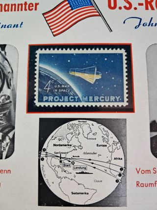 Postal Conmemorativa John H. Glenn