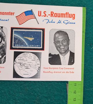 Postal Conmemorativa John H. Glenn