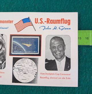 Postal Conmemorativa John H. Glenn