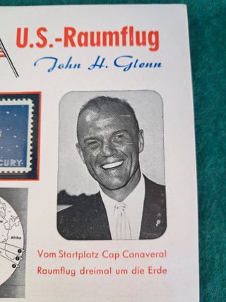 Postal Conmemorativa John H. Glenn