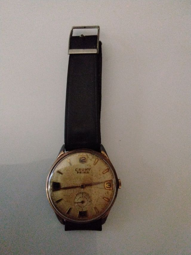 Reloj  mecanico antiguo cauni 15 rubis
