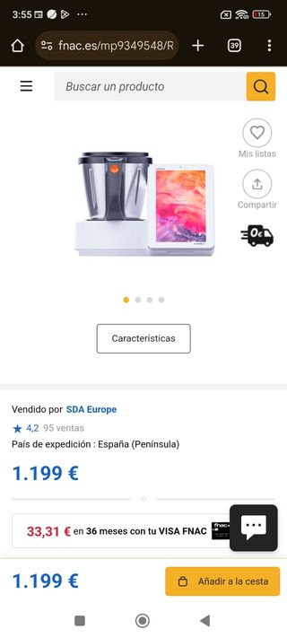 Robot de cocina Taurus mycook next ha estrenar 