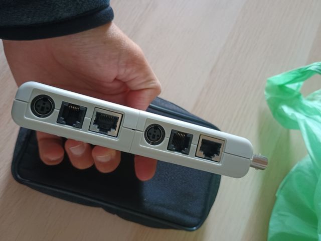 Test cavi controllo rete