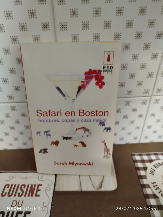 Libro safari en Boston Sarah Mlynowski