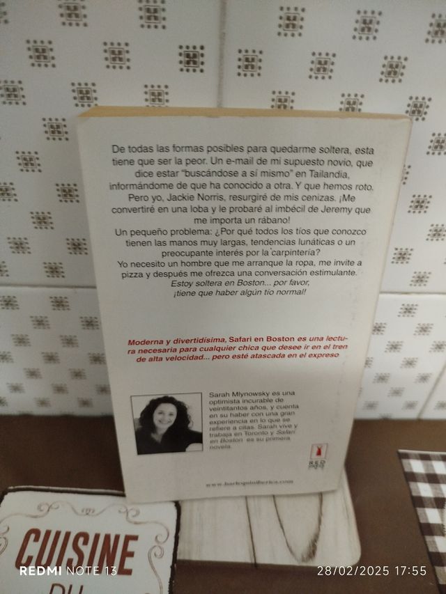 Libro safari en Boston Sarah Mlynowski