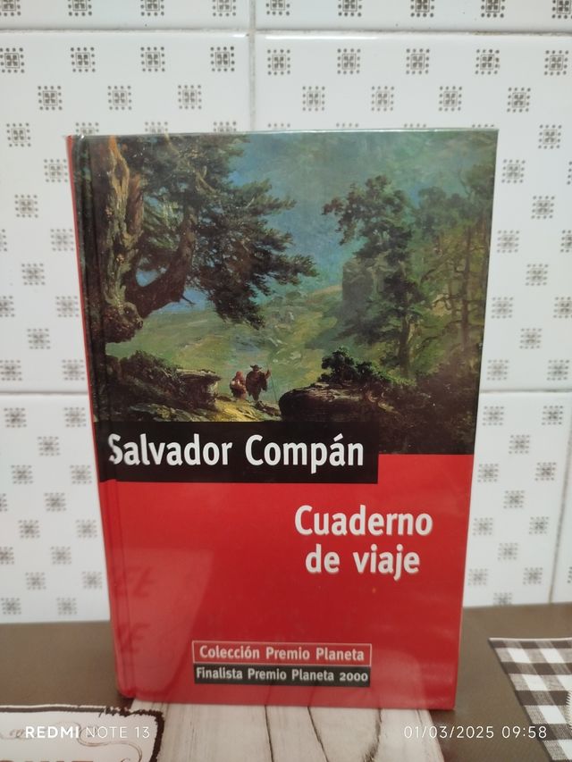 Libro cuaderno de viaje Salvador Compan