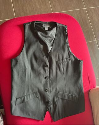Gilet uomo gessato