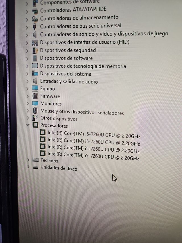 Minipc intel i5 séptima 4gb ram 512 nvme