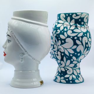 Testa di Moro Moderna in Stile Tatuato - 24 cm