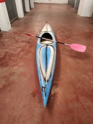 Piragua de fibra de vidrio