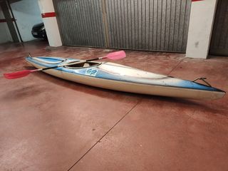 Piragua de fibra de vidrio