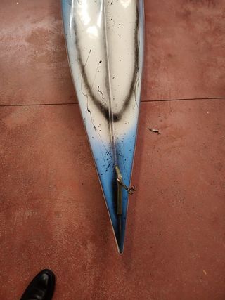 Piragua de fibra de vidrio