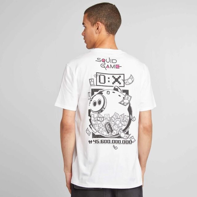 Camiseta juego del calamar niño