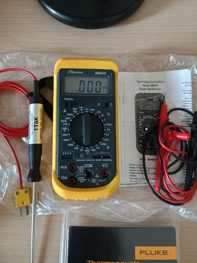 Multimetro instrotech, sonda