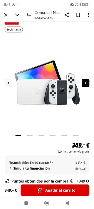 Nintendo switch OLED