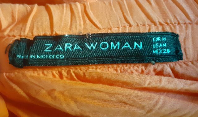 Falda larga con vuelo