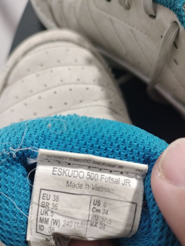 Bambas futbol sala Kipsta T37.5