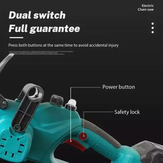 Motosega a batteria 88 V lama 12 VALIGIETTE omaggi