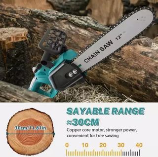 Motosega a batteria 88 V lama 12 VALIGIETTE omaggi