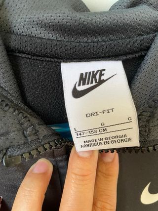 Felpa aperta Nike bambino