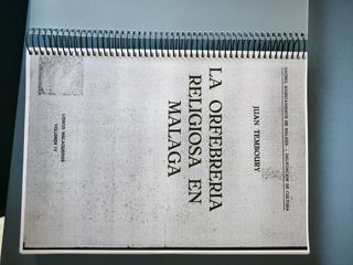 Libro LA ORFEBRERÍA RELIGIOSA EN MALAGA