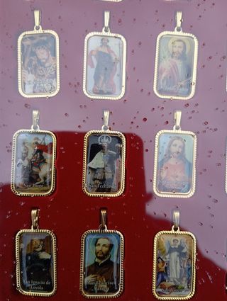 Lote Colección medallas santos de España