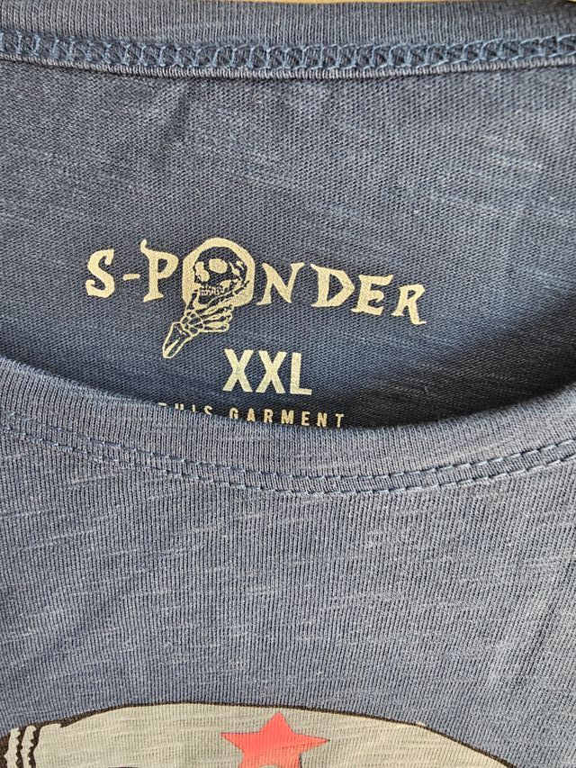 Camiseta S-Ponder Panda Plot talla XXL
