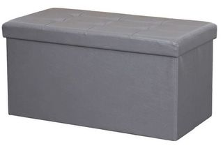 Pouf Contenitore in Ecopelle