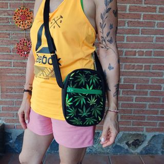 ¡Nuevo!! Bolso Bandolera Hojas