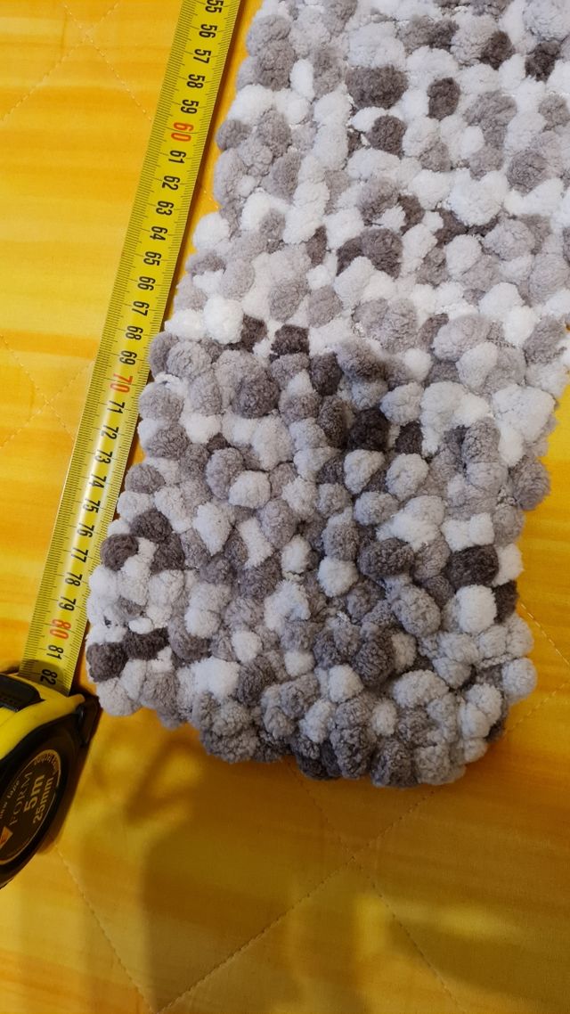 Sciarpa in lana fatta a mano