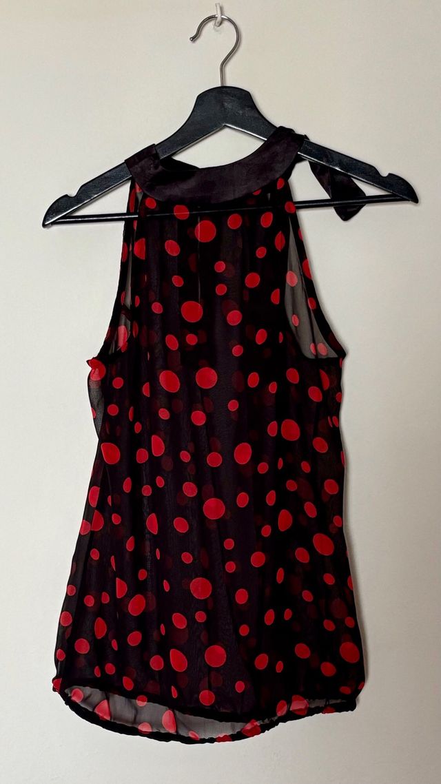 Top Lunares Stradivarius