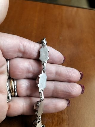 Bracciale argento 925 e lapislazzuli 