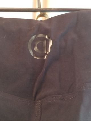 Leggings Desigual negro con transparencias