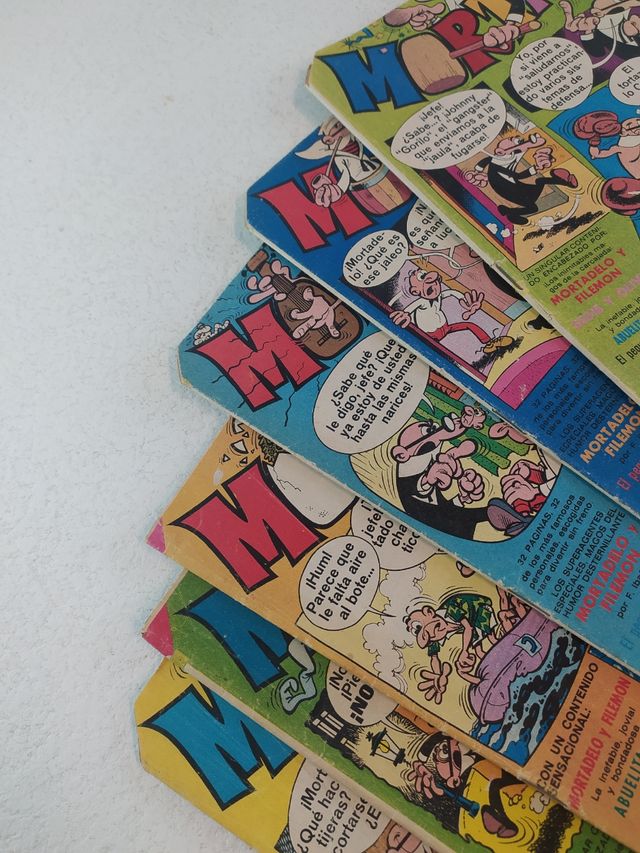 Lote cómics Mortadelo y Filemón