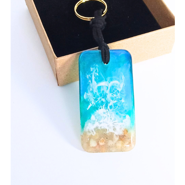 Llavero Marino de Resina | Hecho a Mano