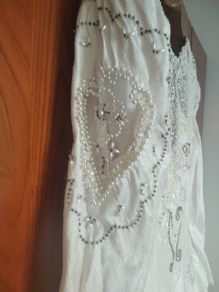 Vestido de novia. Vintage. 