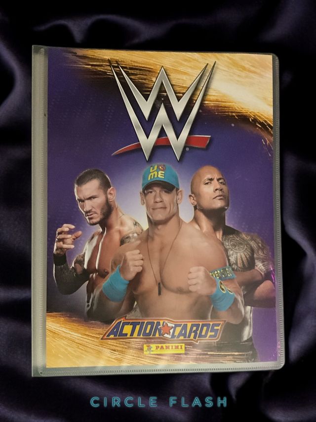 Álbum Completo - WWE Action Cards de Panini