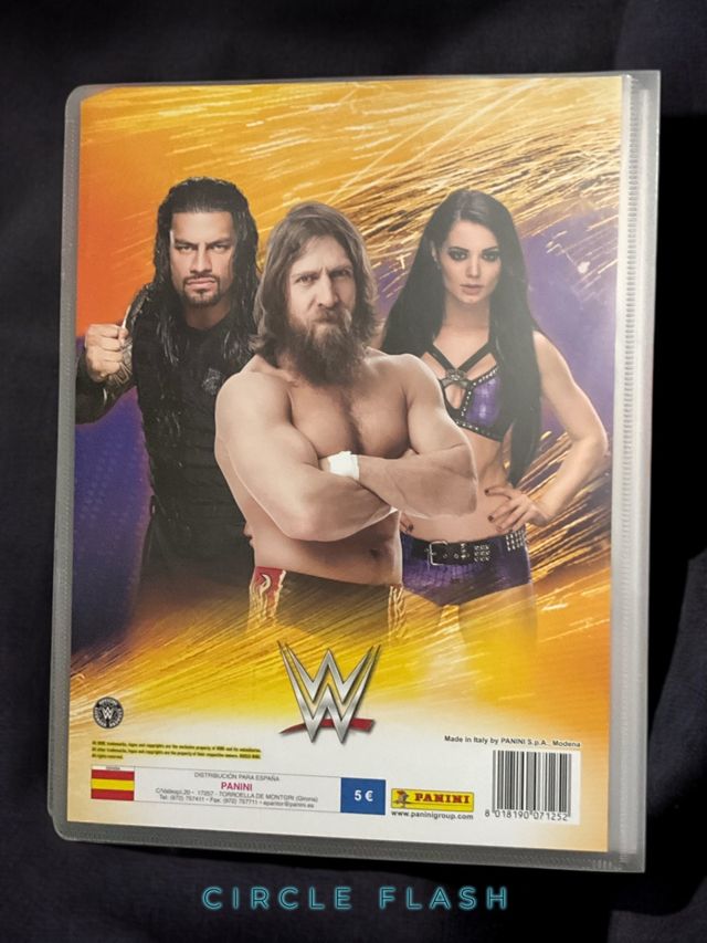 Álbum Completo - WWE Action Cards de Panini