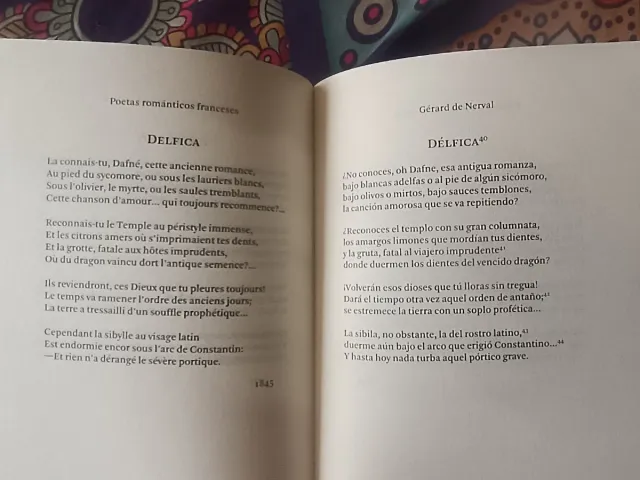 Poetas románticos franceses. Ed. Bilingüe