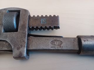 Llave Ajustable Antigua PEXTO Nº 10 - MADE IN USA