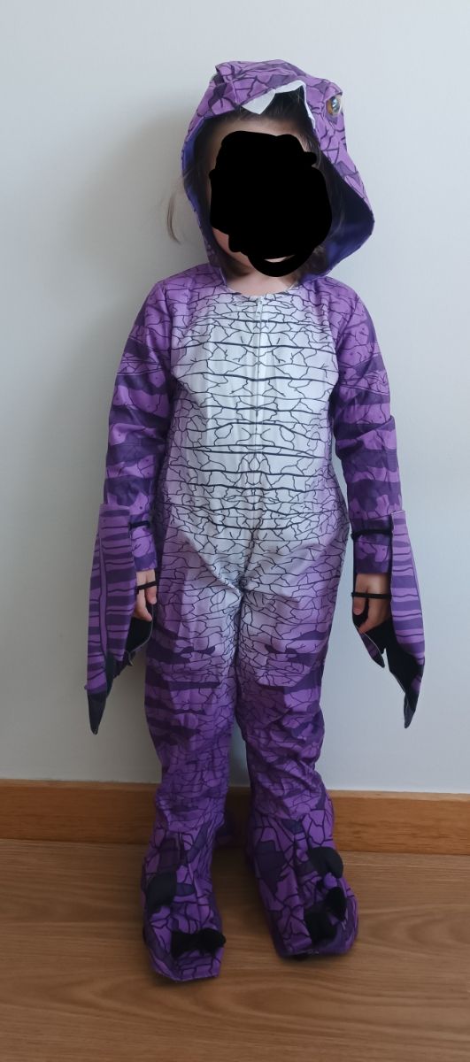 Disfraz dinosaurio infantil