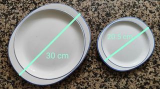 2 BANDEJAS, GRANDE Y PEQUEÑA, SAN CLAUDIO"