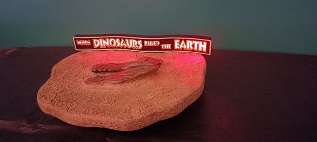 Jurassic Park T-Rex fossile 